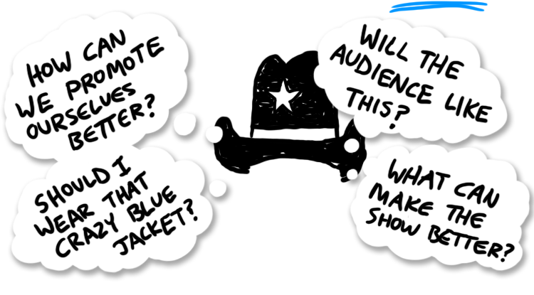 I'm an art fighter.
